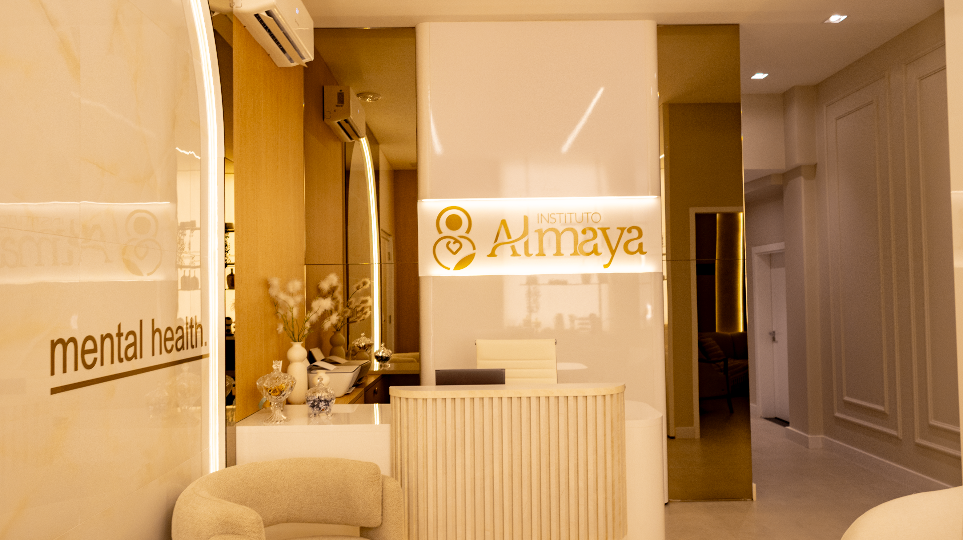 Recepção do Instituto Almaya